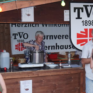 Dorffest 14.07.2018 - TVO-Stand mit Chili Con Carne